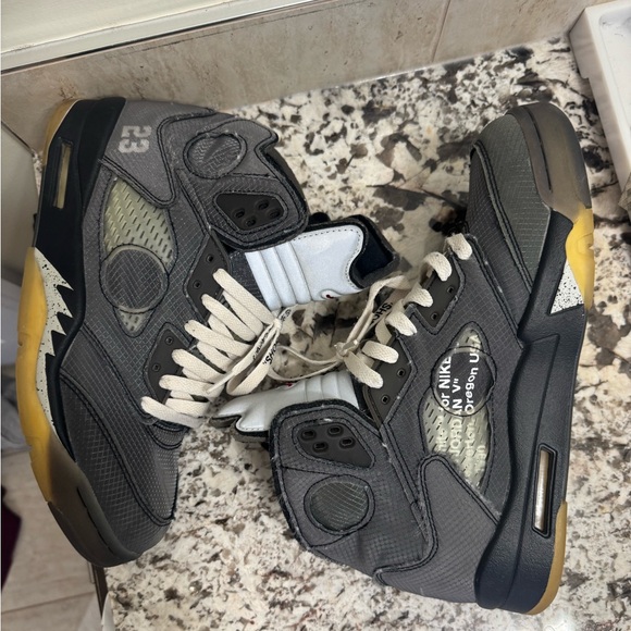 JORDAN 5 OFF-WHITE MUSLIN - Picture 11 of 15